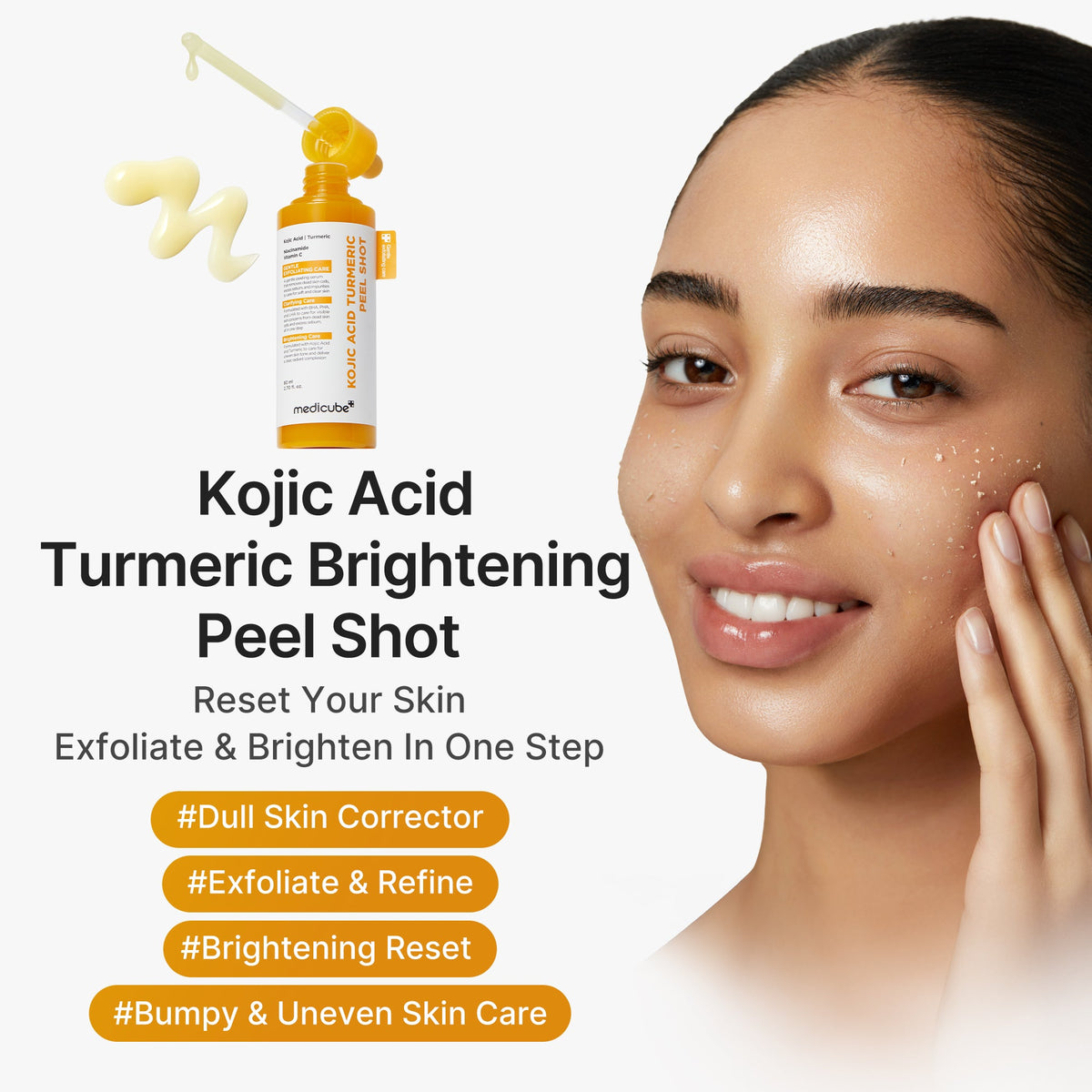 Kojic Acid Turmeric Peel Shot