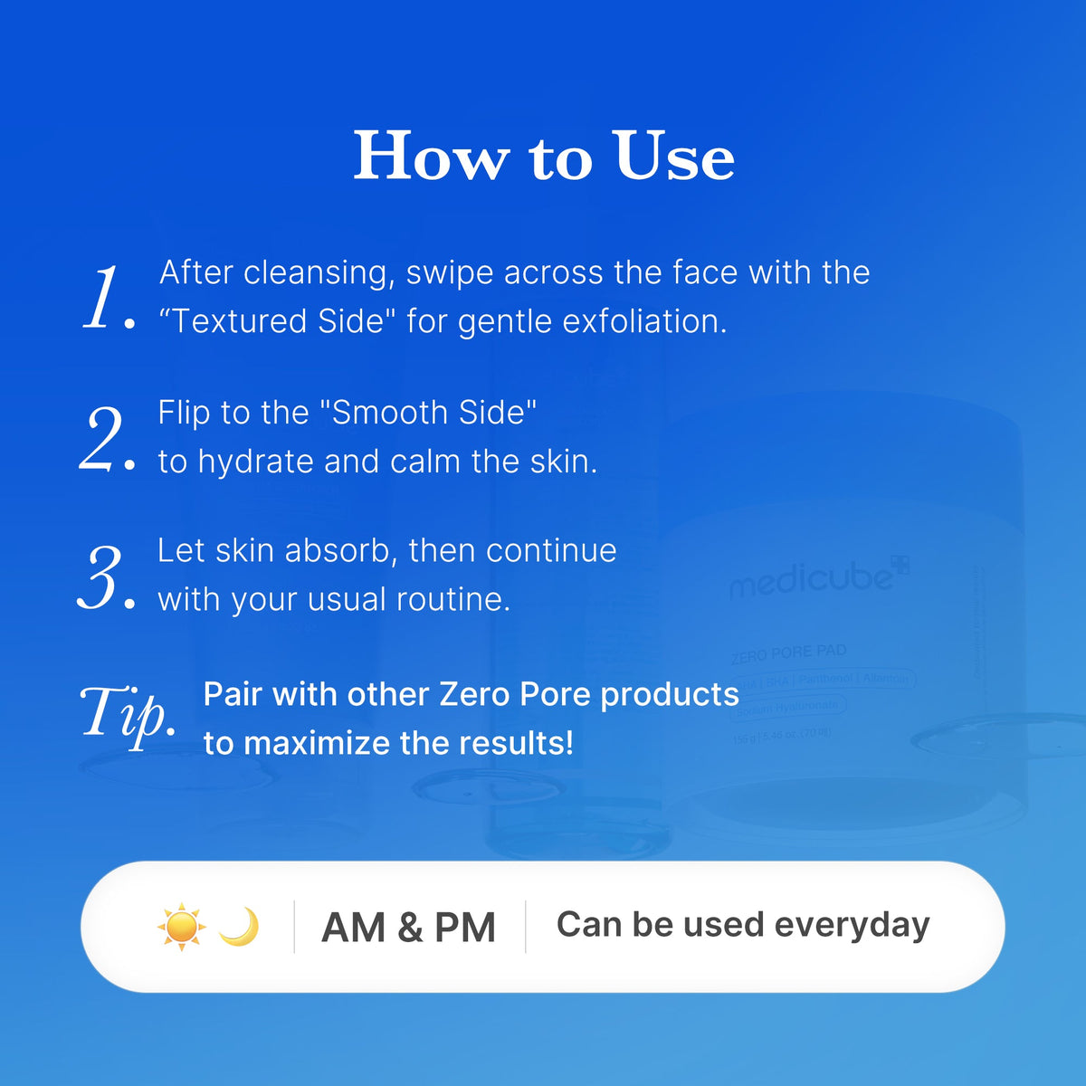 [Subscr.] Zero Pore Pads