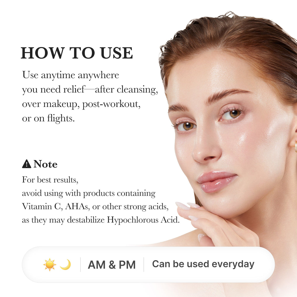 Hypochlorous Acid Power Soothing Spray