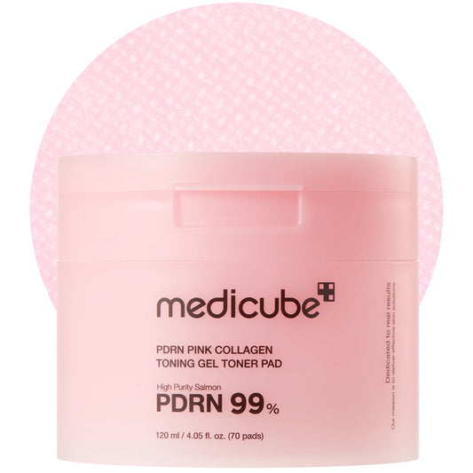 [Subscr.] PDRN Pink Collagen Gel Toner Pad