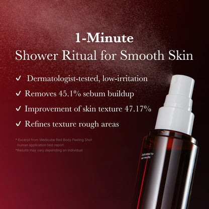 Red Body Peeling Shot Cleanser
